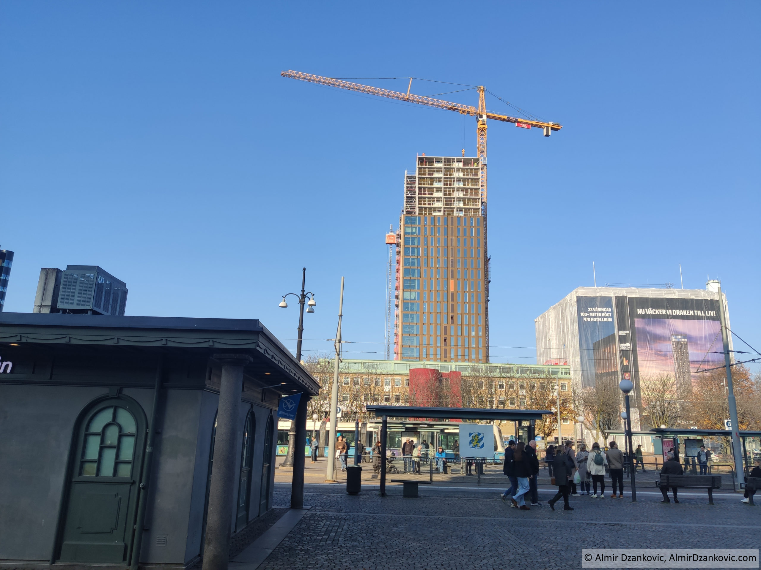 Photographs: Construction, Göteborg, Järntorget and Masthuggskajen, 20211029